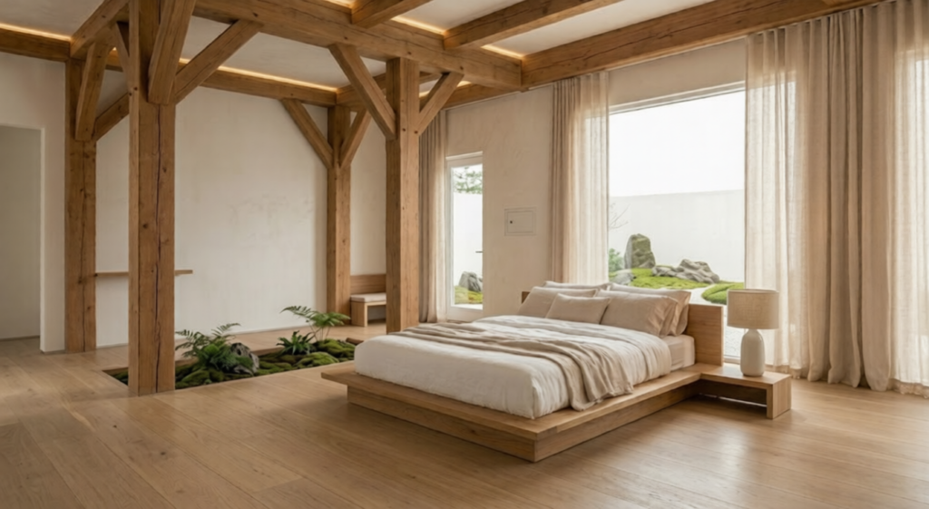 minimal furniture bedroom aesthetic simple design