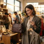 thrift finds that look luxury - stylish curated secondhand items that appear high-end and expensive