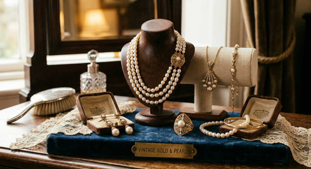 vintage jewelry thrift luxury style